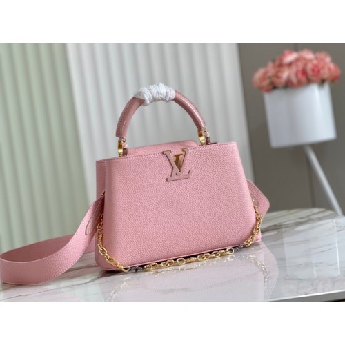 Louis Vuitton CAPUCINES BB M48865 pink