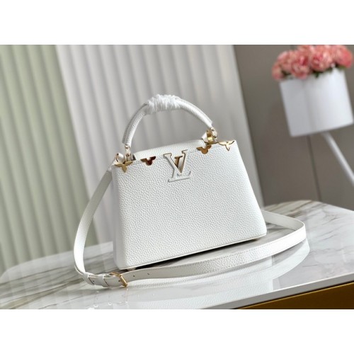 Louis Vuitton CAPUCINES BB M48868 white