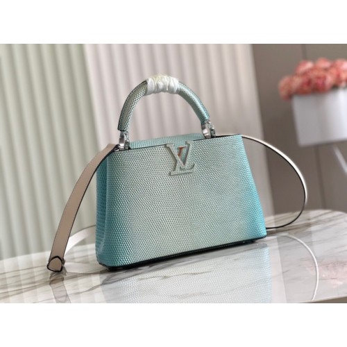 Louis Vuitton CAPUCINES BB M59266 sky blue