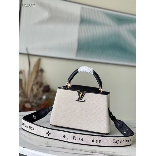 Louis Vuitton CAPUCINES BB M59873 black