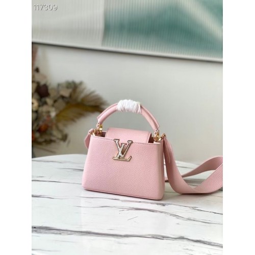 Louis Vuitton CAPUCINES MINI M56982 light pink