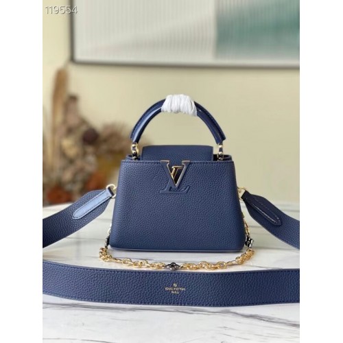 Louis Vuitton CAPUCINES MINI M59065 Navy Blue