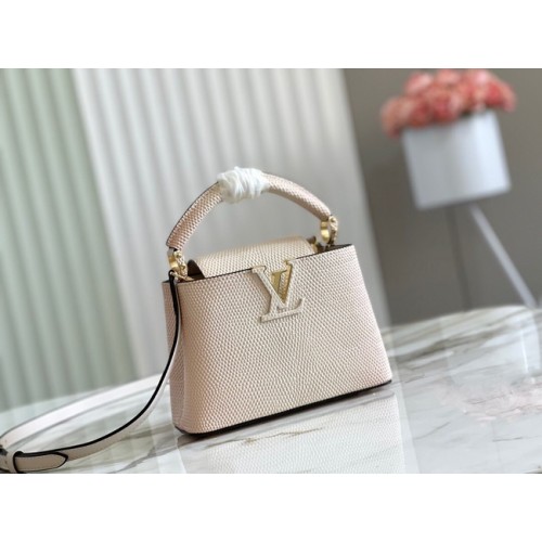 Louis Vuitton CAPUCINES MINI M59268 Beige