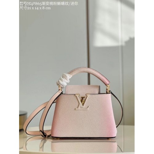 Louis Vuitton CAPUCINES MINI M59268 pink