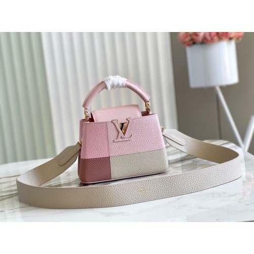 Louis Vuitton CAPUCINES MINI M59268 pink