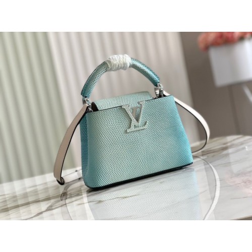 Louis Vuitton CAPUCINES MINI M59268 sky blue