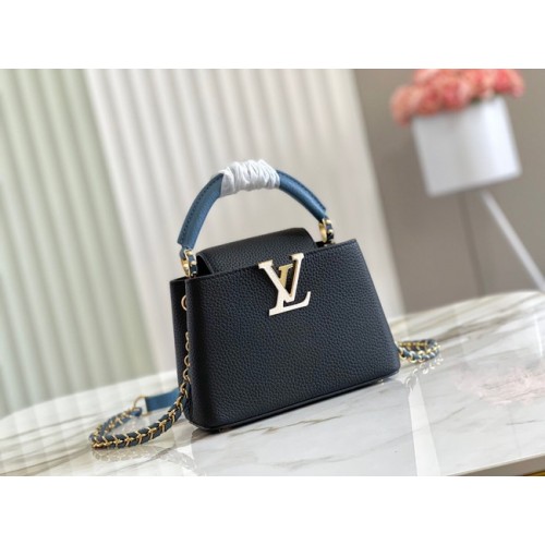 Louis Vuitton CAPUCINES MINI M59652 Black
