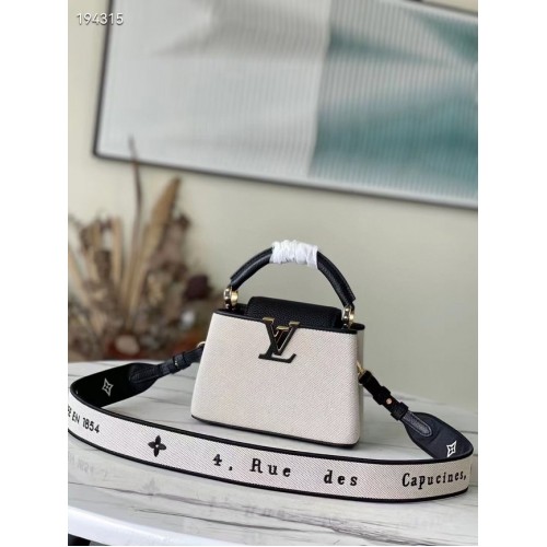 Louis Vuitton CAPUCINES MINI M59874 black