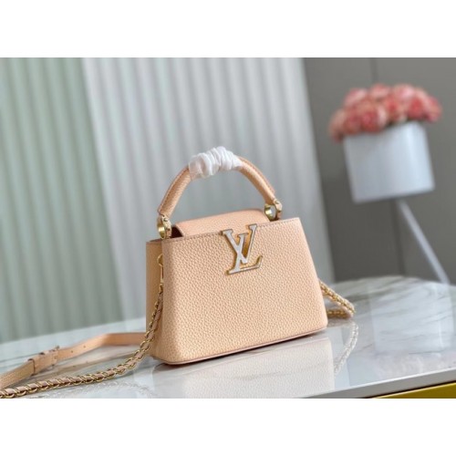 Louis Vuitton CAPUCINES MINI M81190 cream