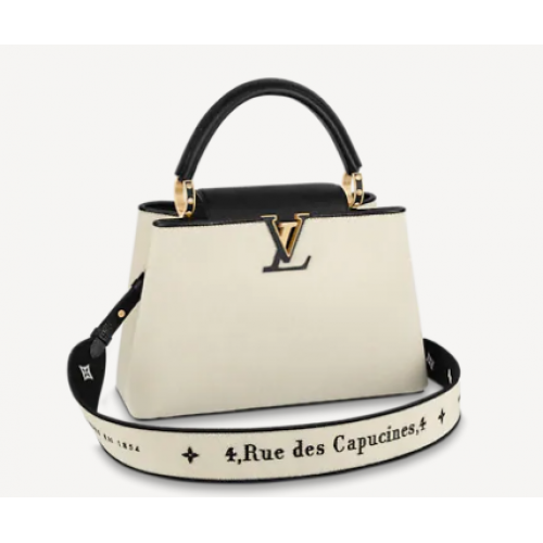 Louis Vuitton CAPUCINES MM M59872 Black