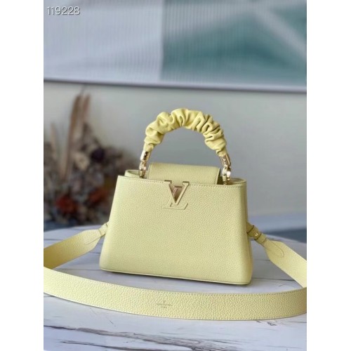 Louis Vuitton CAPUCINES PM M58587 Ginger Yellow