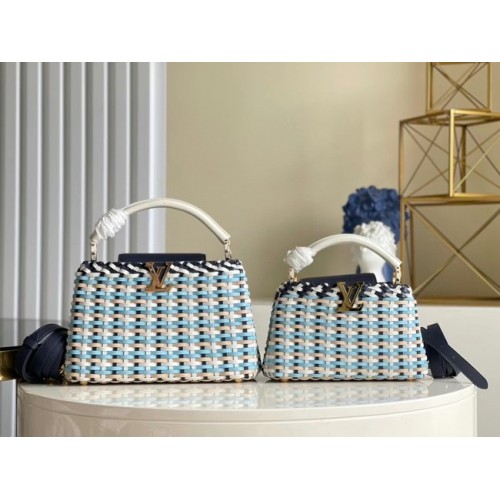 Louis Vuitton CAPUCINES MINI M94519 blue