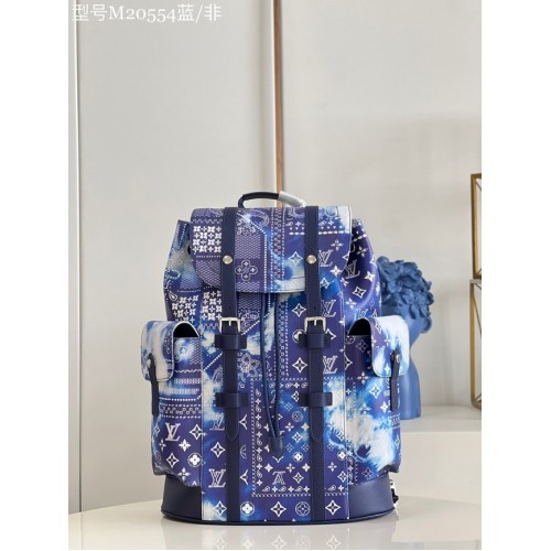 Louis Vuitton CHRISTOPHER M20554 blue