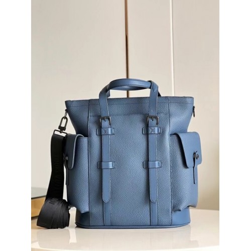 Louis Vuitton CHRISTOPHER TOTE M58479 BLUE
