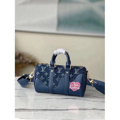 Louis Vuitton CITY KEEPALL M90689 blue