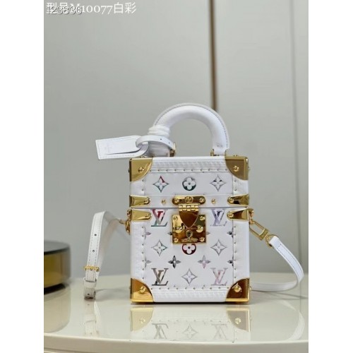 Louis Vuitton CLUTCH BOX M10077 white