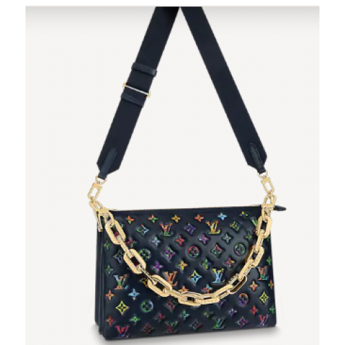 Louis Vuitton COUSSIN MM M21204 Navy Blue
