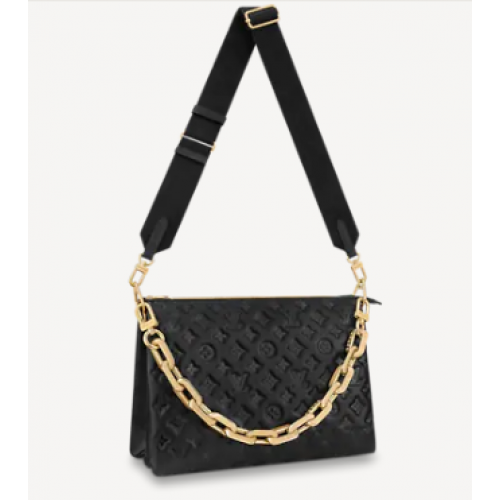 Louis Vuitton COUSSIN MM M57783 black