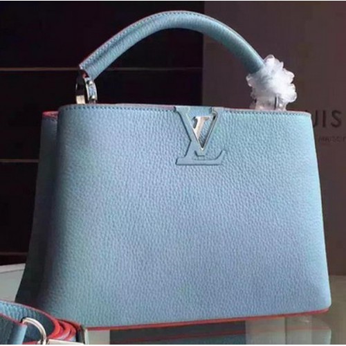 Louis Vuitton Capucines BB Tote Bag M94754 Light Blue