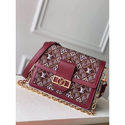 Louis Vuitton DAUPHINE M57211 Burgundy