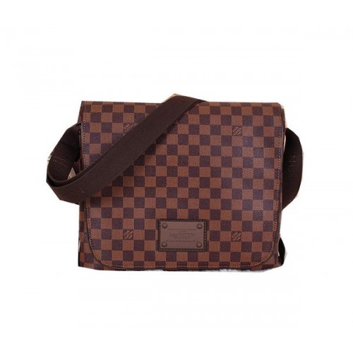 Louis Vuitton Damier Ebene Canvas Brooklyn MM N51211
