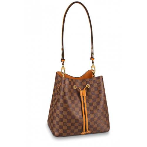 Louis Vuitton Damier Ebene NEONOE N40198 yellow