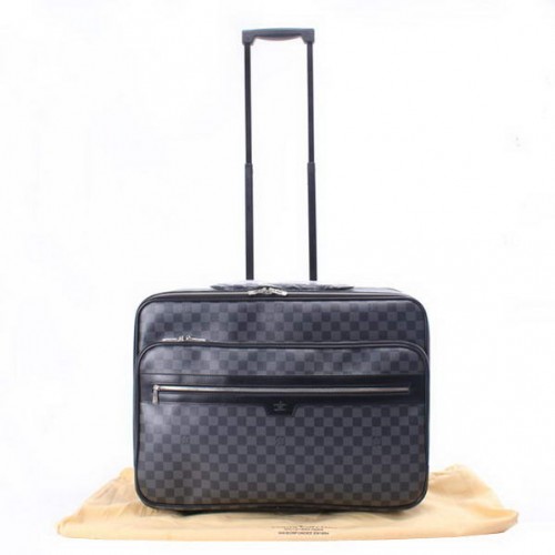 Louis Vuitton Damier Graphite Canvas Pilot Case N23206