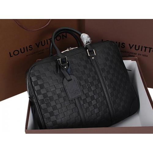 Louis Vuitton Damier Infini Porte-Documents Voyage M95520 Black