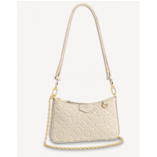 Louis Vuitton EASY POUCH ON STRAP M81066 Creme White