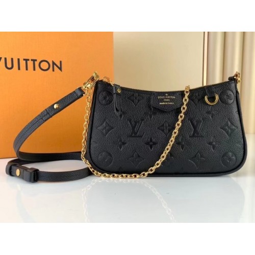 Louis Vuitton EASY POUCH ON STRAP M81066 black