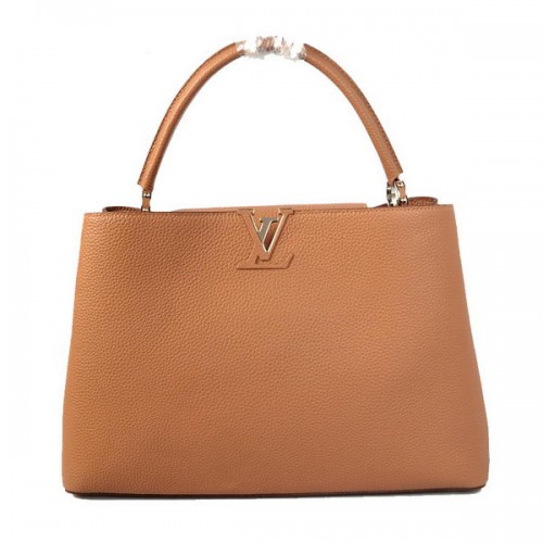 Louis Vuitton Elegant Capucines Bag GM M38861 Wheat