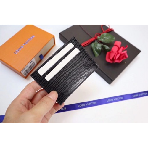 Louis Vuitton Epi Leather CARD HOLDER M60721 black