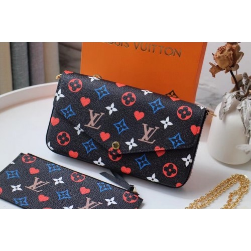 Louis Vuitton FELICIE POCHETTE M61276 black