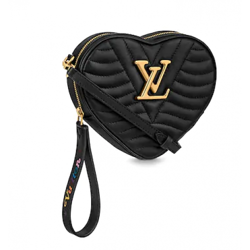 Louis Vuitton HEART BAG NEW WAVE M52796 black