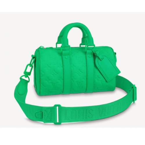 Louis Vuitton KEEPALL BANDOULIERE 25 M20930 Minty Green