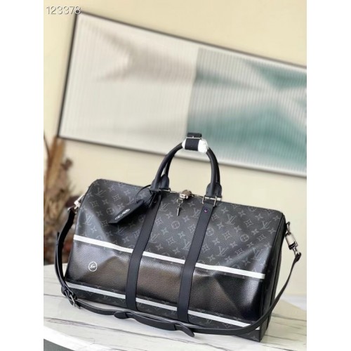 Louis Vuitton KEEPALL BANDOULIERE 45 M43413 black