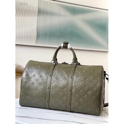 Louis Vuitton KEEPALL BANDOULIERE 50 M44810 Khaki