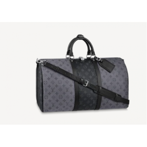 Louis Vuitton KEEPALL BANDOULIERE 50 M45392 black