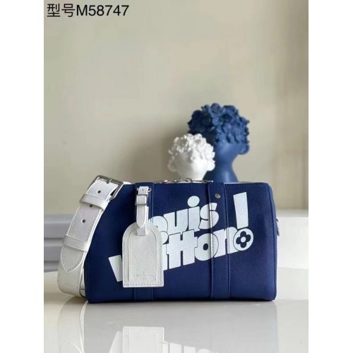 Louis Vuitton KEEPALL XS M80842 blue