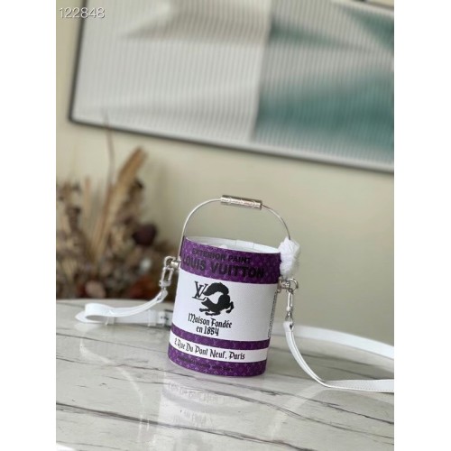 Louis Vuitton Louis Vuitton PAINT CAN M81590 purple