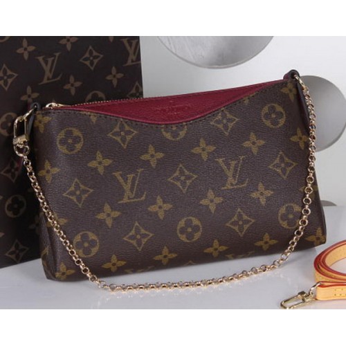 Louis Vuitton M41638  Monogram Canvas PALLAS CLUTCHES Purple