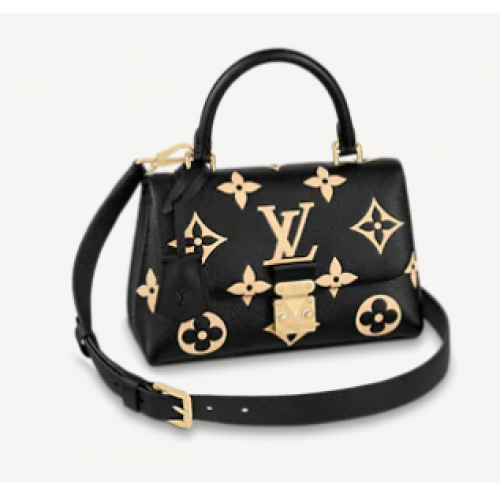 Louis Vuitton MADELEINE BB M46008 Black Beige
