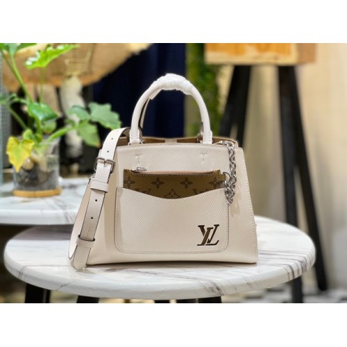 Louis Vuitton MARELLE TOTE MM M59953 Creme Beige