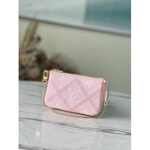 Louis Vuitton MINI POCHETTE ACCESSOIRES M81140 pink