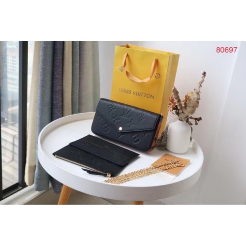 Louis Vuitton MULTI POCHETTE ACCESSOIRES M80697 black