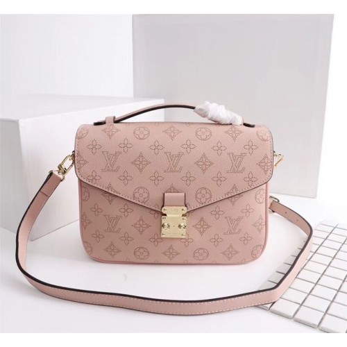 Louis Vuitton Mahina Leather POCHETTE METIS M40780 pink