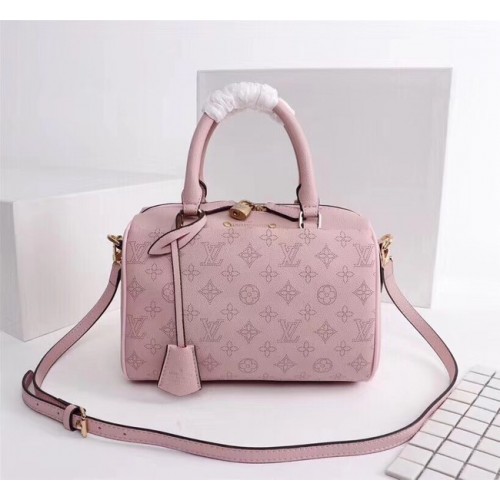 Louis Vuitton Mahina Leather SPEEDY BANDOULIERE 30 M40431 pink