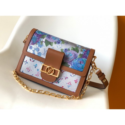 Louis Vuitton Medium DAUPHINE 21266 Brown&Flower