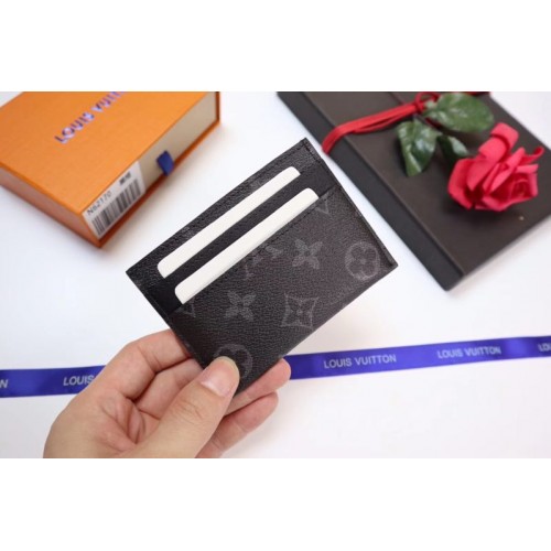 Louis Vuitton Monogram Canvas CARD HOLDER M61733 black