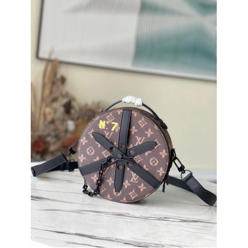 Louis Vuitton Monogram Canvas M59706 black